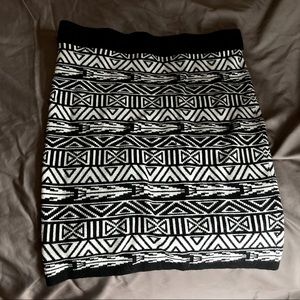 Aztec Sweater Skirt